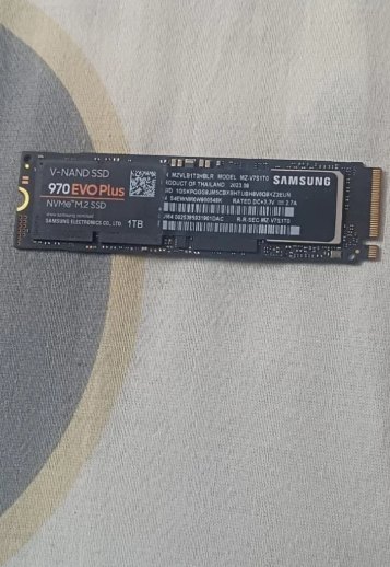 SAMSUNG 970 EVO PLUS 1TB 100% HEALTH SSD